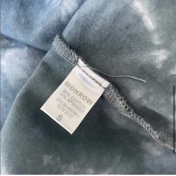 NWT MONROW Cheetah Cap Sleeve Tee Dress - Picture 5 of 5